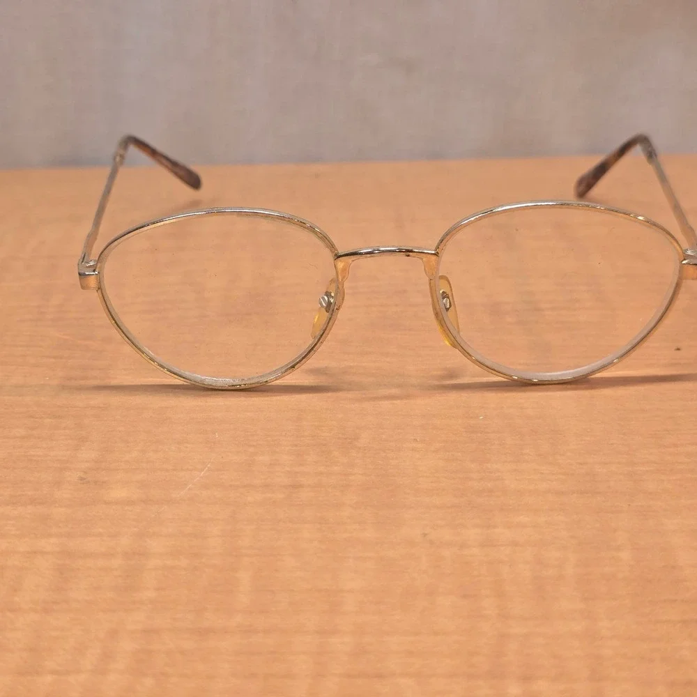 Vintage 1980s or 1990s Glasses Unbranded‎ Gold Rimmed Frames